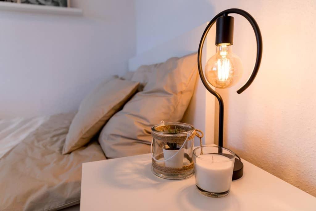 Apartamento Sauber und modern, Netflix, Wifi, Leipzig Flair, Küche Exterior foto